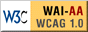 Level Double-A conformance icon,           W3C-WAI Web Content Accessibility Guidelines 1.0